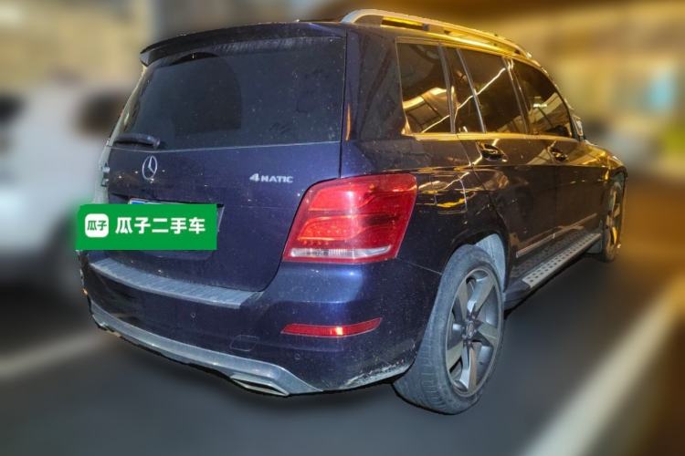 Used Mercedes-Benz GLK-Class 2013 GLK 300 4MATIC Dynamic Sunroof Model Rear Right 45 Deg