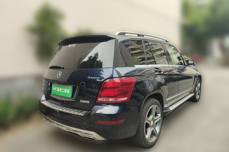 Used Mercedes-Benz GLK-Class 2013 GLK 300 4MATIC Dynamic Sunroof Model Rear Right 45 Deg