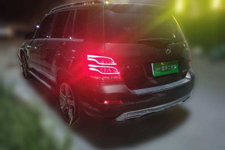 Used Mercedes-Benz GLK-Class 2013 GLK 300 4MATIC Luxury Model Rear Left 45 Deg