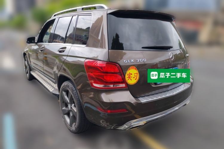Used Mercedes-Benz GLK-Class 2013 GLK 300 4MATIC Dynamic Sunroof Model Rear Left 45 Deg