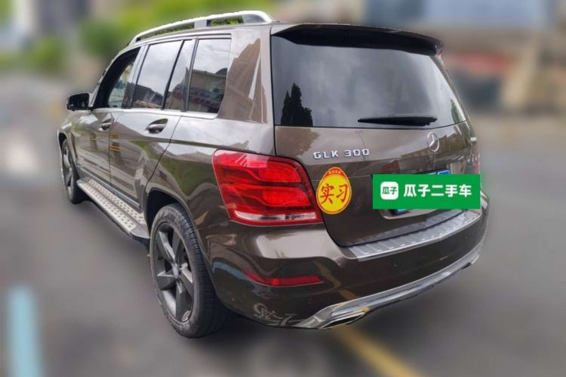 Used Mercedes-Benz GLK-Class 2013 GLK 300 4MATIC Dynamic Sunroof Model Rear Left 45 Deg