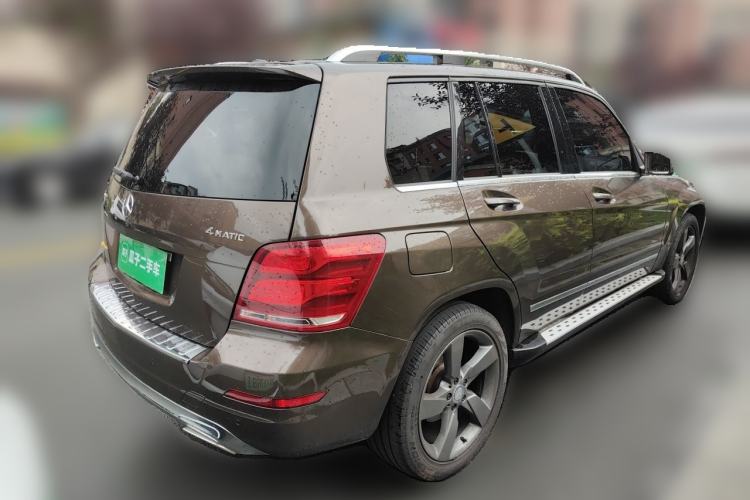 Used Mercedes-Benz GLK-Class 2013 GLK 300 4MATIC Dynamic Sunroof Model Rear Right 45 Deg