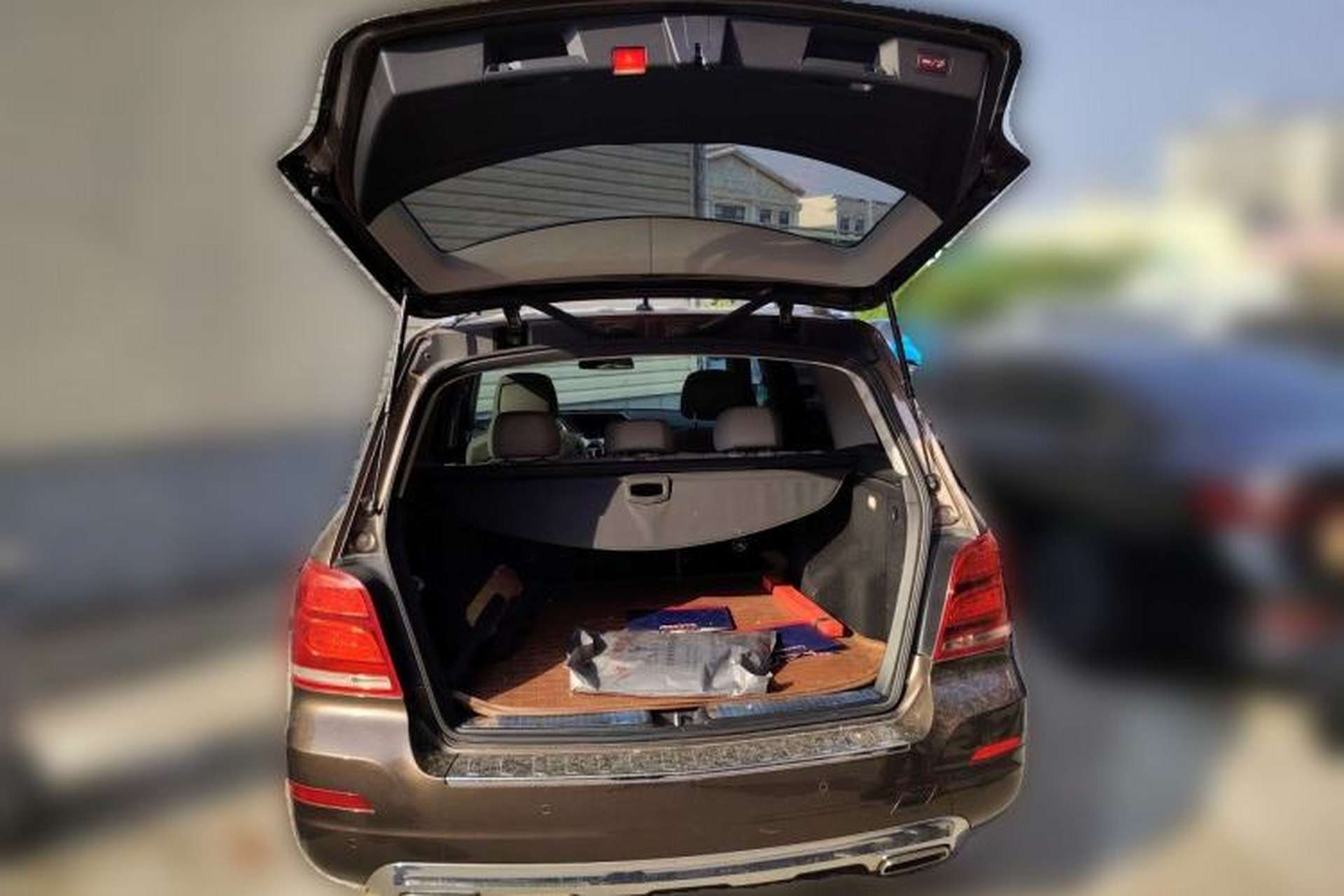 Used Mercedes-Benz GLK-Class 2013 GLK 300 4MATIC Dynamic Sunroof Model Trunk