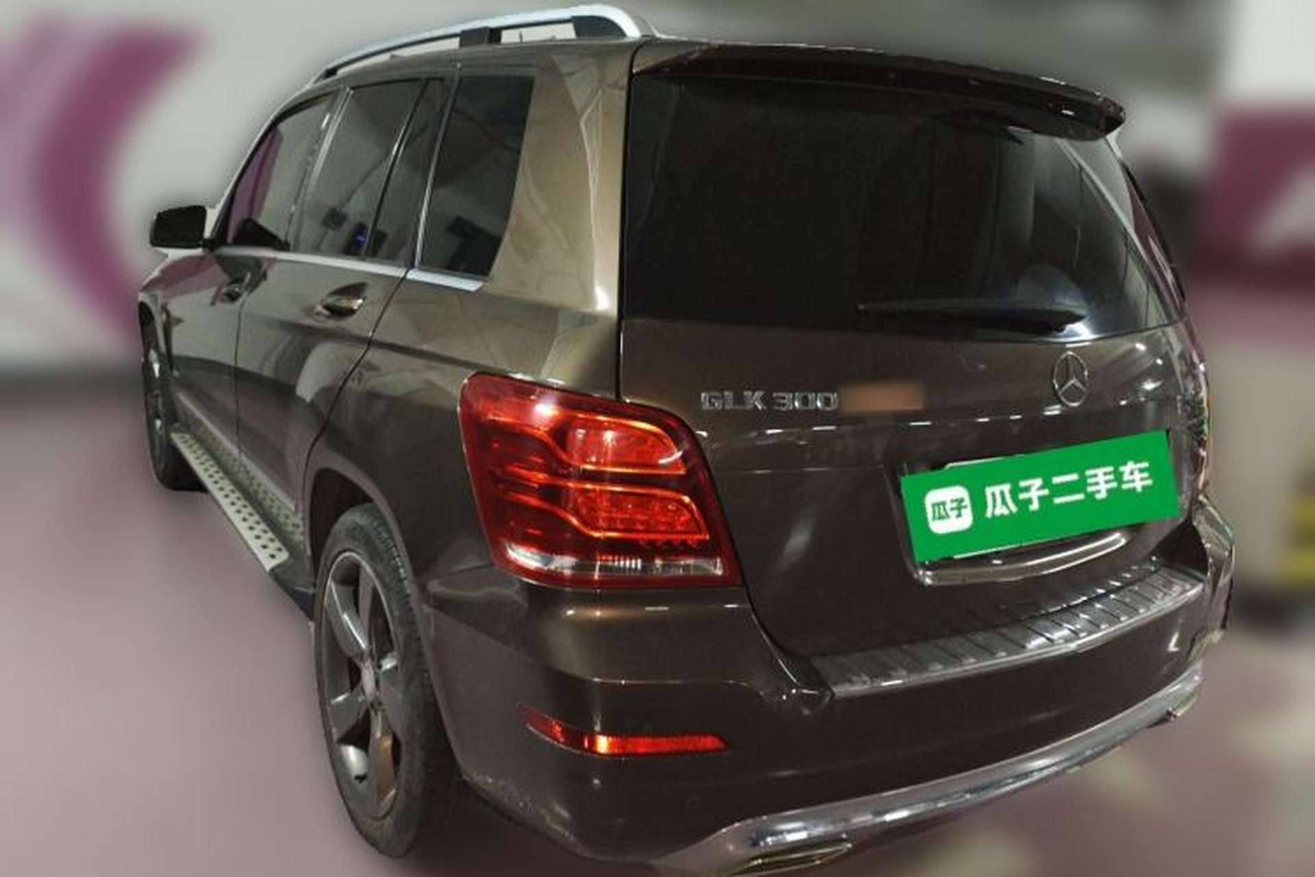 Used Mercedes-Benz GLK-Class 2013 GLK 300 4MATIC Dynamic Sunroof Model Rear Left 45 Deg