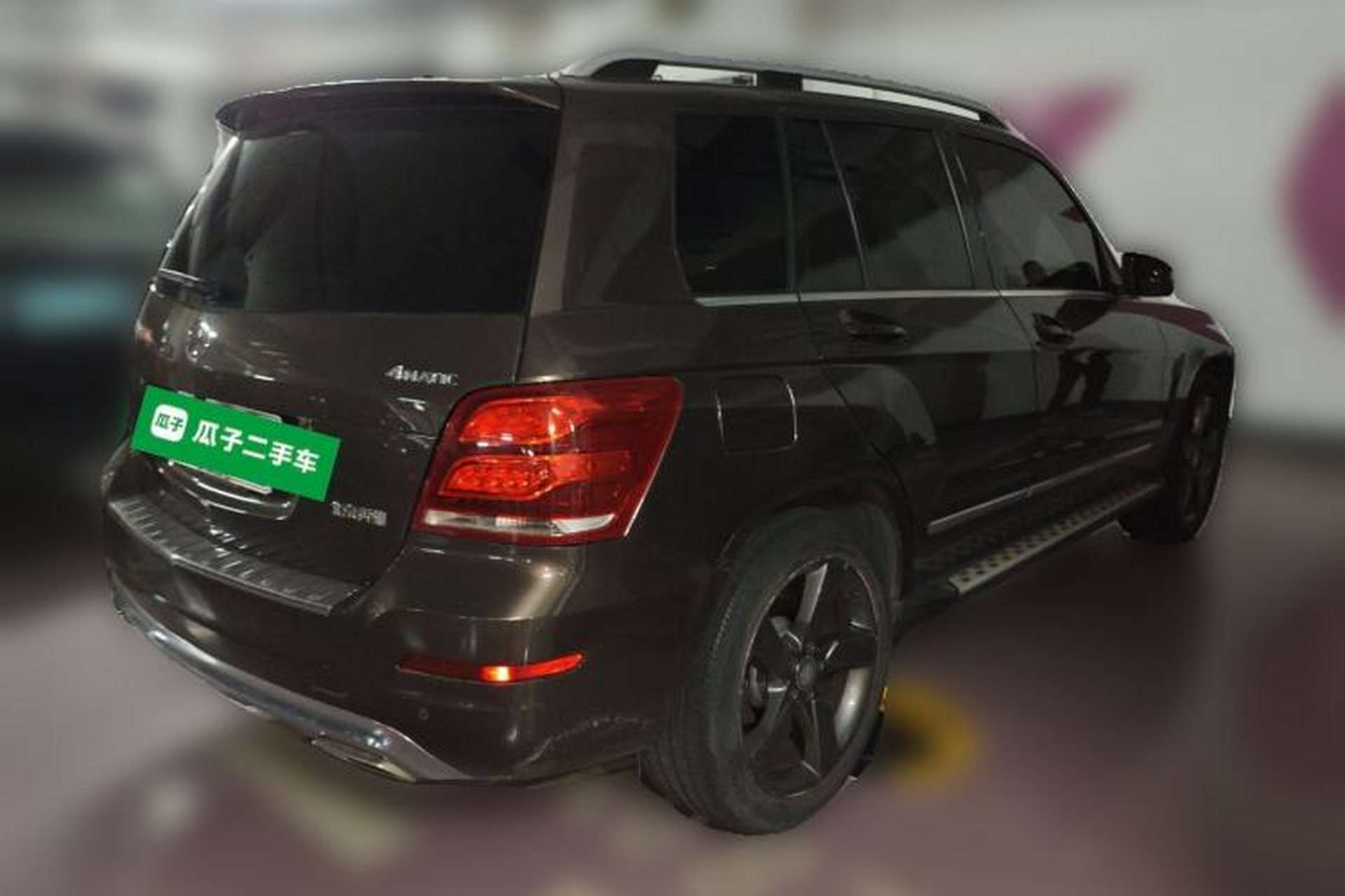 Used Mercedes-Benz GLK-Class 2013 GLK 300 4MATIC Dynamic Sunroof Model Rear Right 45 Deg