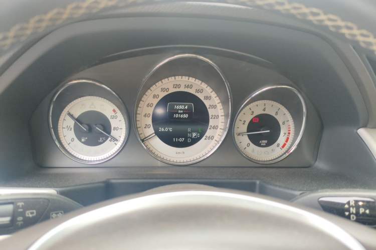 Used Mercedes-Benz GLK-Class 2013 GLK 300 4MATIC Dynamic Sunroof Model Instrument Cluster