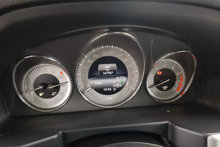Used Mercedes-Benz GLK-Class 2013 GLK 300 4MATIC Dynamic Sunroof Model Instrument Cluster