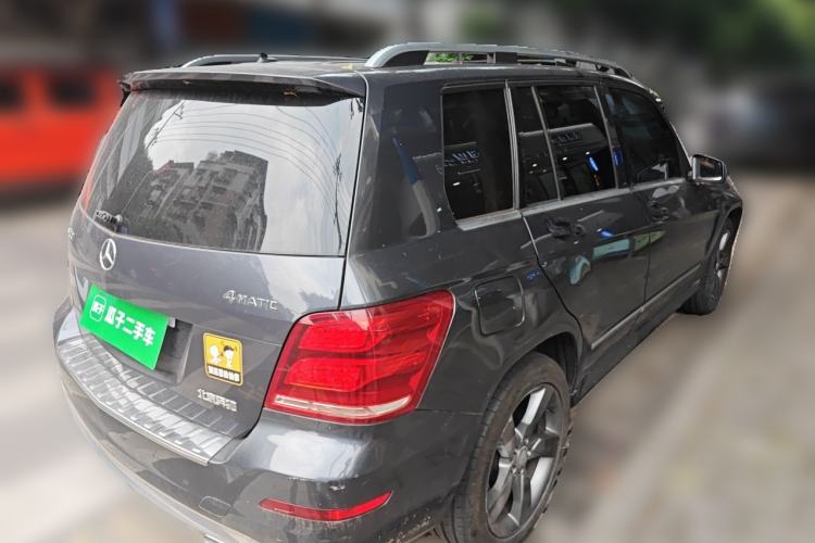 Used Mercedes-Benz GLK-Class 2013 GLK 300 4MATIC Dynamic Sunroof Model Rear Right 45 Deg