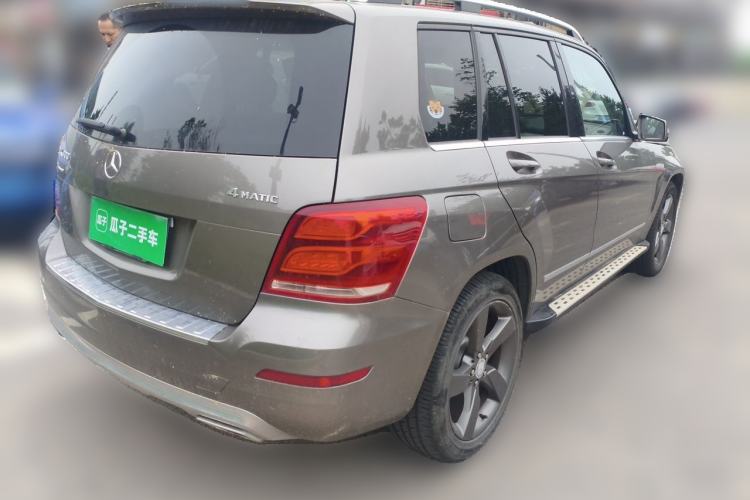 Used Mercedes-Benz GLK-Class 2013 GLK 300 4MATIC Dynamic Sunroof Model Rear Right 45 Deg