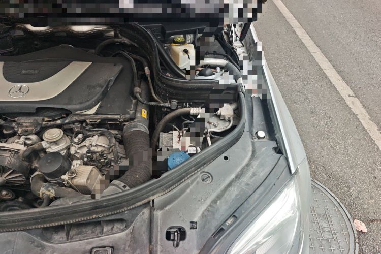 Used Mercedes-Benz GLK-Class 2013 GLK 300 4MATIC Dynamic Sunroof Model Engine Bay Left