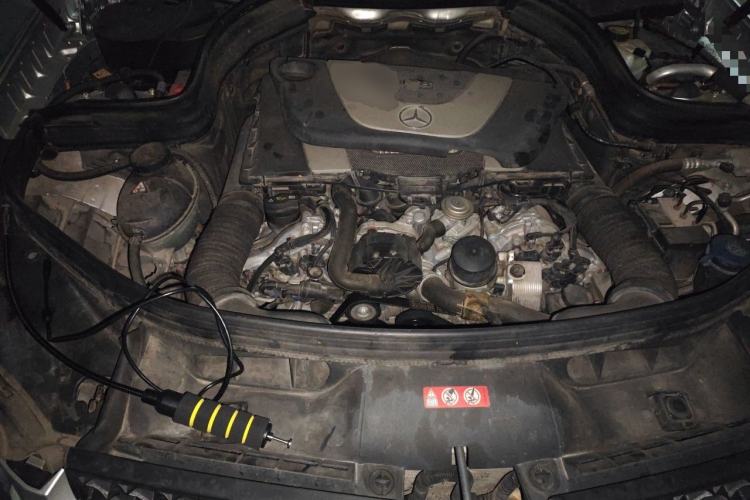Used Mercedes-Benz GLK-Class 2013 GLK 300 4MATIC Dynamic Sunroof Model Engine Bay