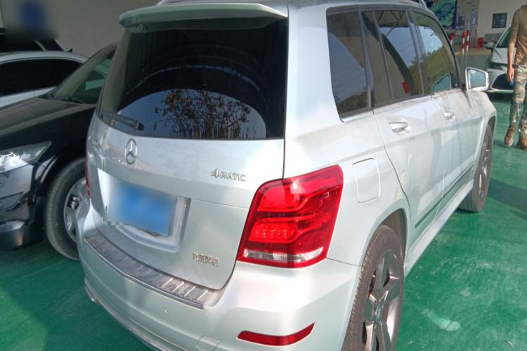 Used Mercedes-Benz GLK-Class 2013 GLK 300 4MATIC Dynamic Sunroof Model Rear Right 45 Deg