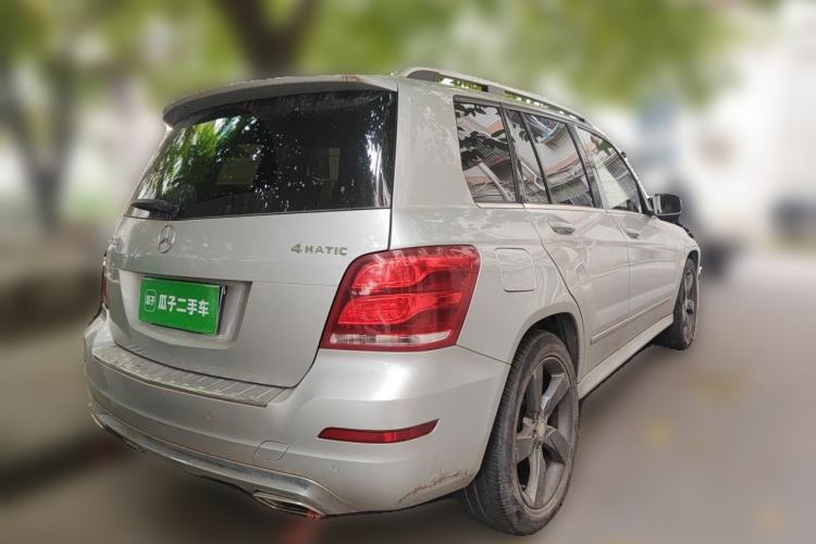 Used Mercedes-Benz GLK-Class 2013 GLK 300 4MATIC Dynamic Sunroof Model Rear Right 45 Deg