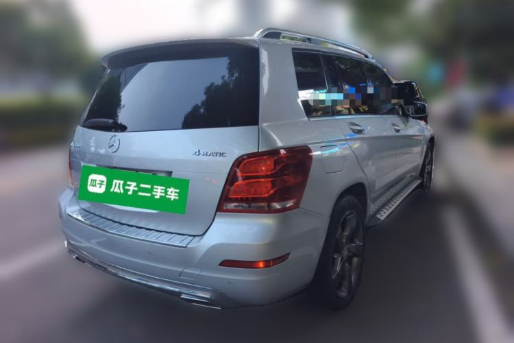 Used Mercedes-Benz GLK-Class 2013 GLK 300 4MATIC Dynamic Sunroof Model Rear Right 45 Deg