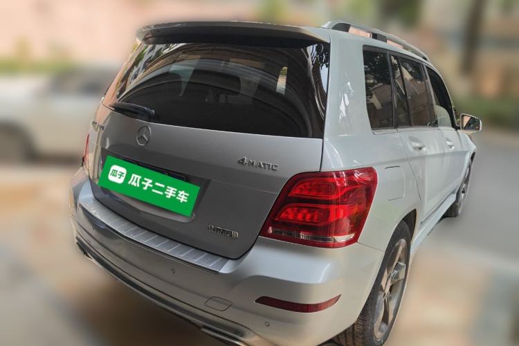 Used Mercedes-Benz GLK-Class 2013 GLK 300 4MATIC Dynamic Sunroof Model Rear Right 45 Deg