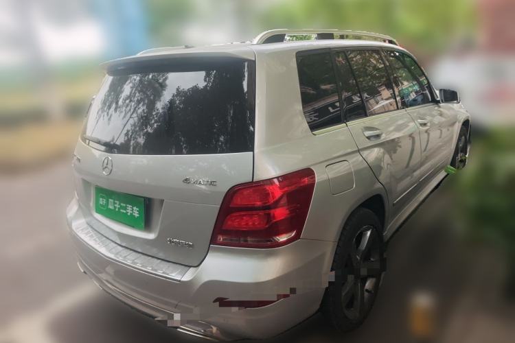 Used Mercedes-Benz GLK-Class 2013 GLK 300 4MATIC Dynamic Sunroof Model Rear Right 45 Deg
