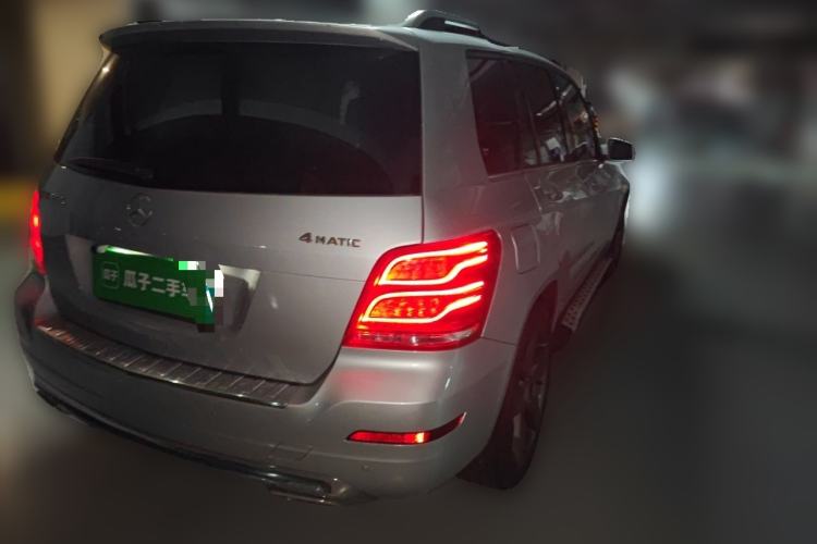 Used Mercedes-Benz GLK-Class 2013 GLK 300 4MATIC Dynamic Sunroof Model Rear Right 45 Deg