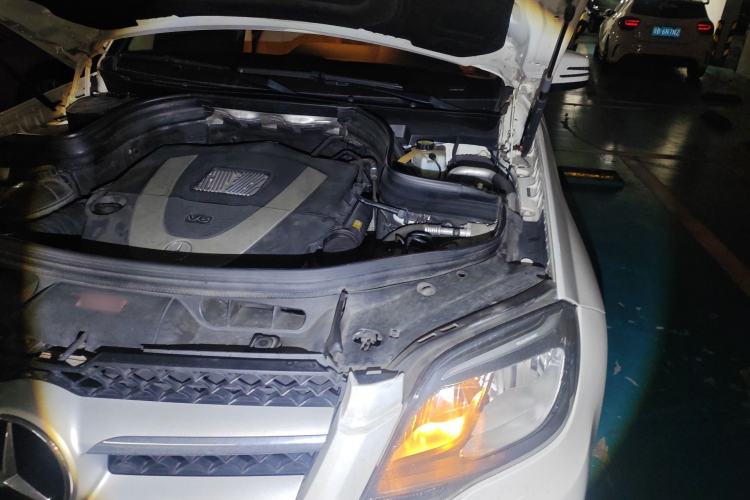 Used Mercedes-Benz GLK-Class 2013 GLK 300 4MATIC Dynamic Sunroof Model Engine Bay Left
