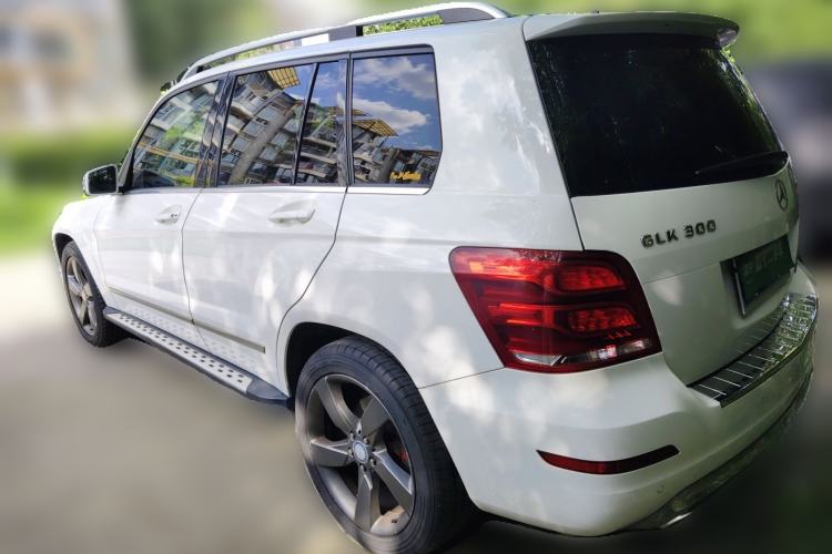 Used Mercedes-Benz GLK-Class 2013 GLK 300 4MATIC Dynamic Sunroof Model Rear Left 45 Deg