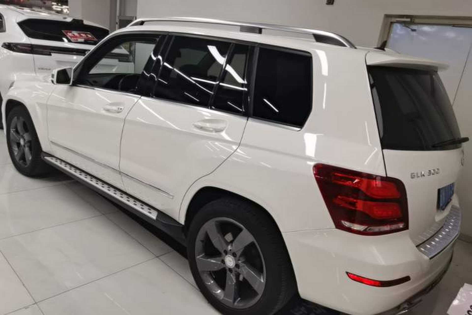 Used Mercedes-Benz GLK-Class 2013 GLK 300 4MATIC Dynamic Sunroof Model Rear Left 45 Deg