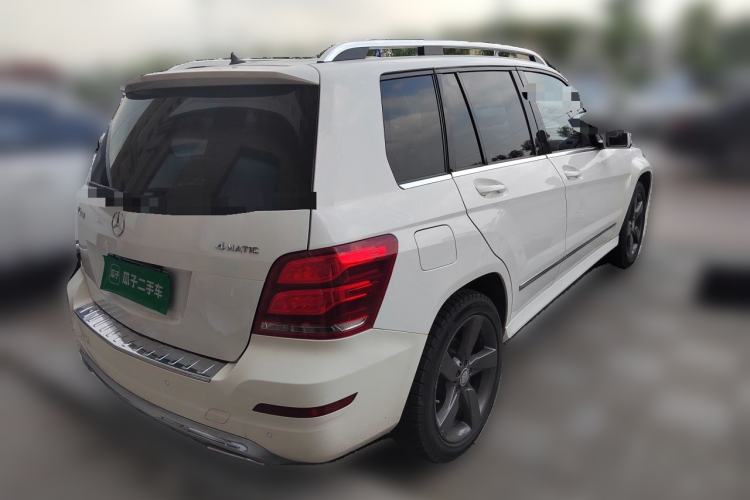 Used Mercedes-Benz GLK-Class 2013 GLK 300 4MATIC Dynamic Sunroof Model Rear Right 45 Deg
