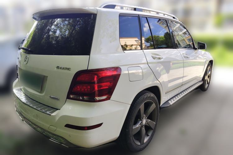 Used Mercedes-Benz GLK-Class 2013 GLK 300 4MATIC Dynamic Sunroof Model Rear Right 45 Deg