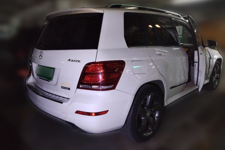 Used Mercedes-Benz GLK-Class 2013 GLK 300 4MATIC Dynamic Sunroof Model Rear Right 45 Deg