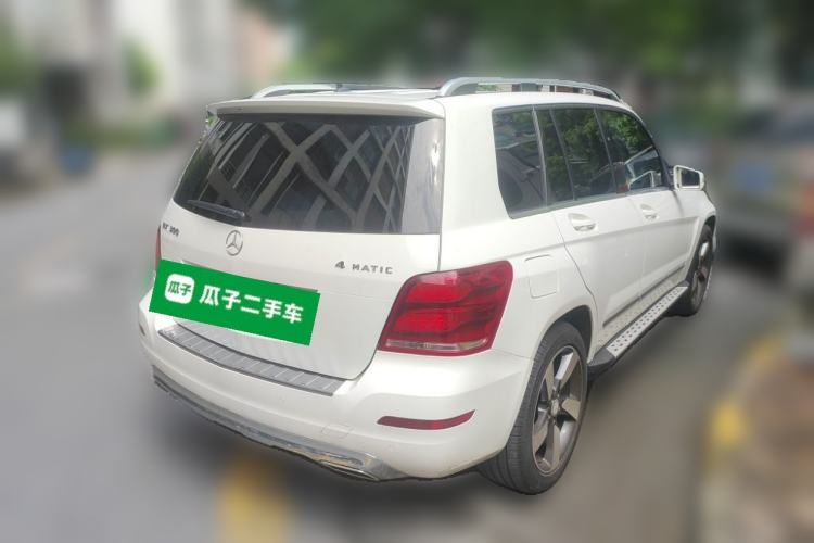 Used Mercedes-Benz GLK-Class 2013 GLK 300 4MATIC Dynamic Sunroof Model Rear Right 45 Deg