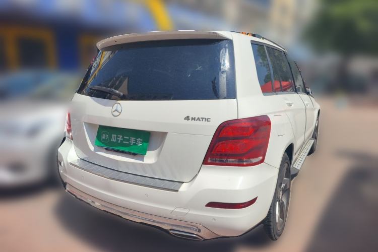 Used Mercedes-Benz GLK-Class 2013 GLK 300 4MATIC Dynamic Sunroof Model Rear Right 45 Deg
