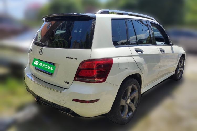 Used Mercedes-Benz GLK-Class 2013 GLK 300 4MATIC Dynamic Sunroof Model Rear Right 45 Deg
