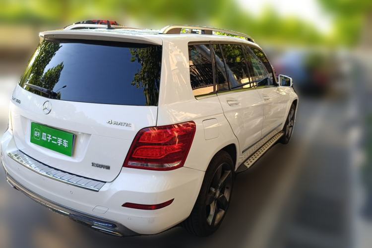 Used Mercedes-Benz GLK-Class 2013 GLK 300 4MATIC Luxury Model Rear Right 45 Deg