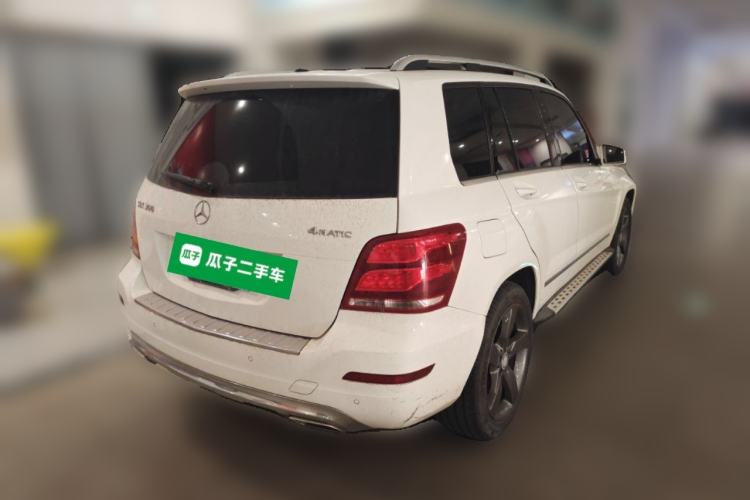 Used Mercedes-Benz GLK-Class 2013 GLK 300 4MATIC Dynamic Sunroof Model Rear Right 45 Deg