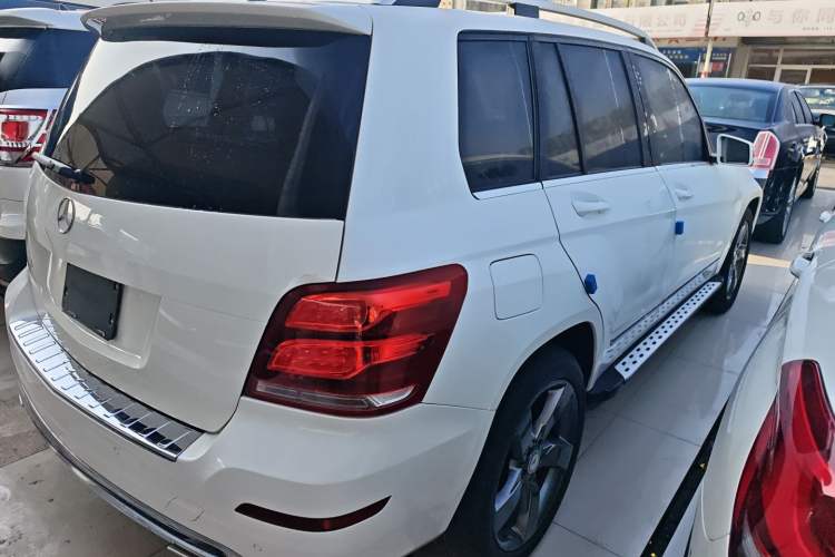 Used Mercedes-Benz GLK-Class 2013 GLK 300 4MATIC Dynamic Sunroof Model Rear Right 45 Deg