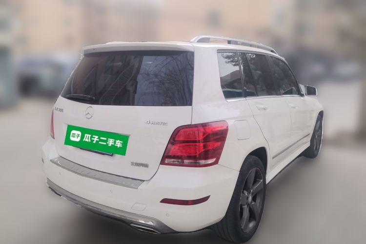 Used Mercedes-Benz GLK-Class 2013 GLK 300 4MATIC Dynamic Sunroof Model Rear Right 45 Deg