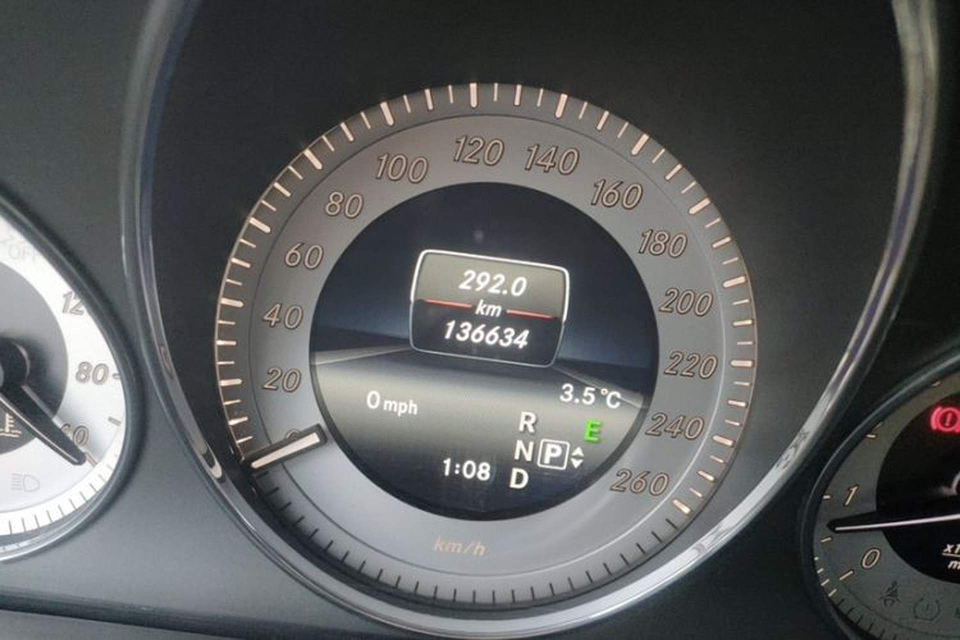 Used Mercedes-Benz GLK-Class 2014 GLK 260 4MATIC Dynamic Model Odometer Close Up