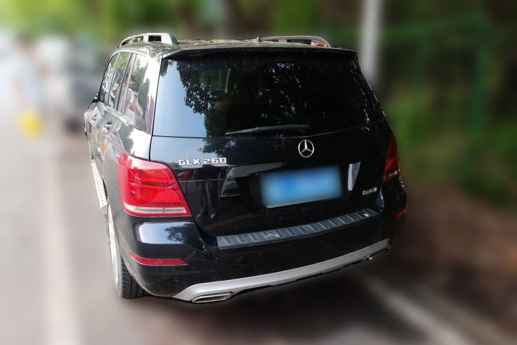 Used Mercedes-Benz GLK-Class 2014 GLK 260 4MATIC Dynamic Model Rear Left 45 Deg