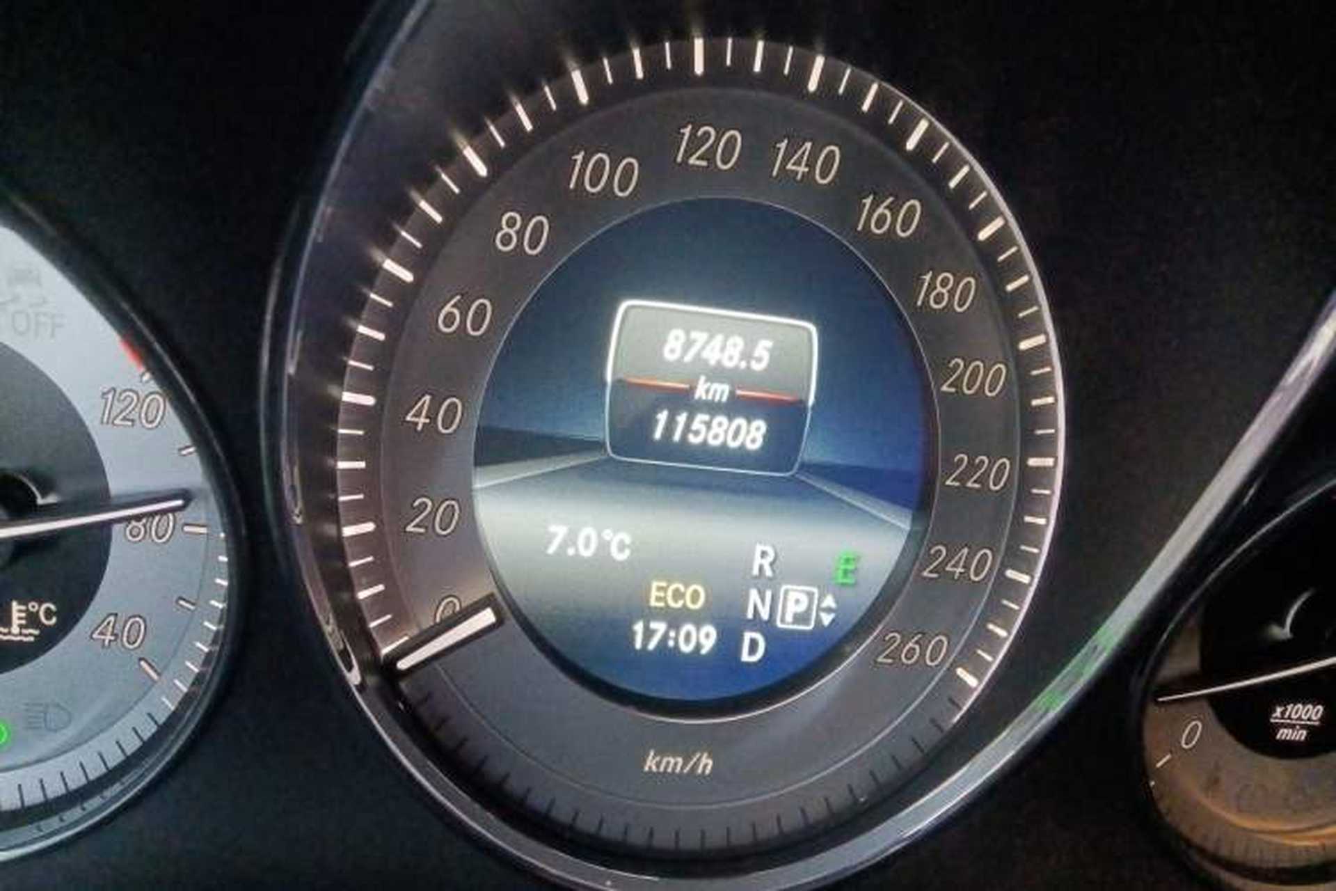 Used Mercedes-Benz GLK-Class 2015 GLK 260 4MATIC Dynamic Edition Ultimate Version Odometer Close Up