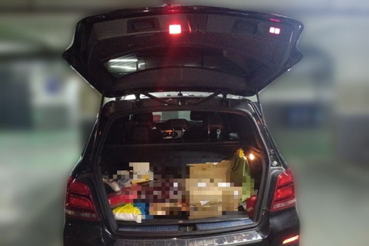 Used Mercedes-Benz GLK-Class 2015 GLK 300 4MATIC Fashion Edition Ultimate Version Trunk