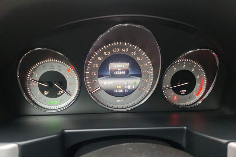 Used Mercedes-Benz GLK-Class 2015 GLK 260 4MATIC Dynamic Edition Ultimate Version Odometer Close Up