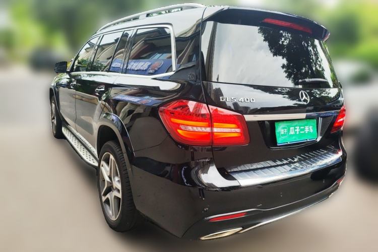 Used Mercedes-Benz GLS 2016 GLS 400 4MATIC Luxury Model Rear Left 45 Deg