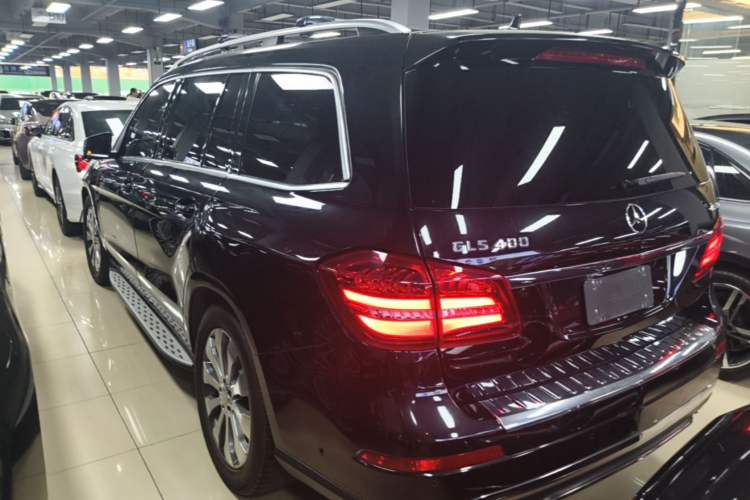 Used Mercedes-Benz GLS 2016 GLS 400 4MATIC Dynamic Model Rear Left 45 Deg