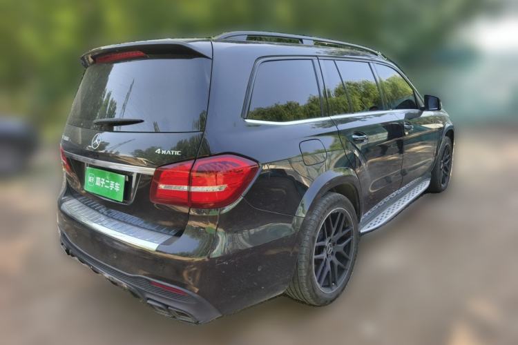 Used Mercedes-Benz GLS 2016 GLS 400 4MATIC Dynamic Model Rear Right 45 Deg
