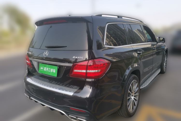 Used Mercedes-Benz GLS 2016 GLS 500 4MATIC Rear Right 45 Deg