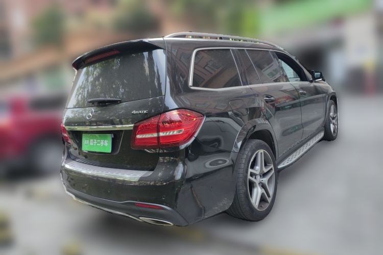 Used Mercedes-Benz GLS 2016 GLS 400 4MATIC Luxury Model Rear Right 45 Deg