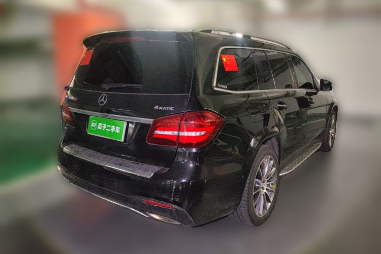 Used Mercedes-Benz GLS 2016 GLS 500 4MATIC Rear Right 45 Deg