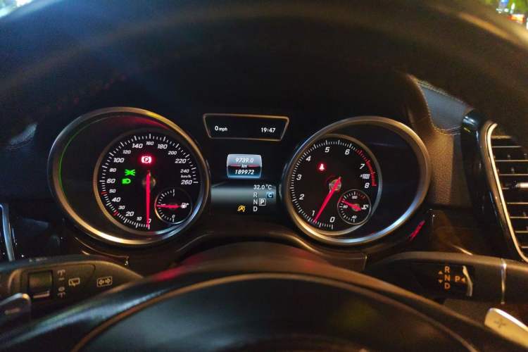 Used Mercedes-Benz GLS 2017 GLS 400 4MATIC Dynamic Model Instrument Cluster