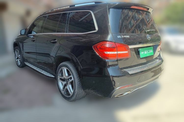 Used Mercedes-Benz GLS 2017 GLS 400 4MATIC Luxury Model Rear Left 45 Deg