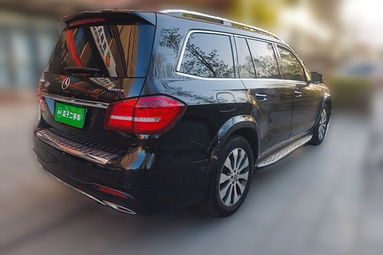 Used Mercedes-Benz GLS 2017 GLS 400 4MATIC Dynamic Model Rear Right 45 Deg