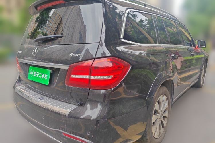 Used Mercedes-Benz GLS 2017 GLS 400 4MATIC Dynamic Model Rear Right 45 Deg
