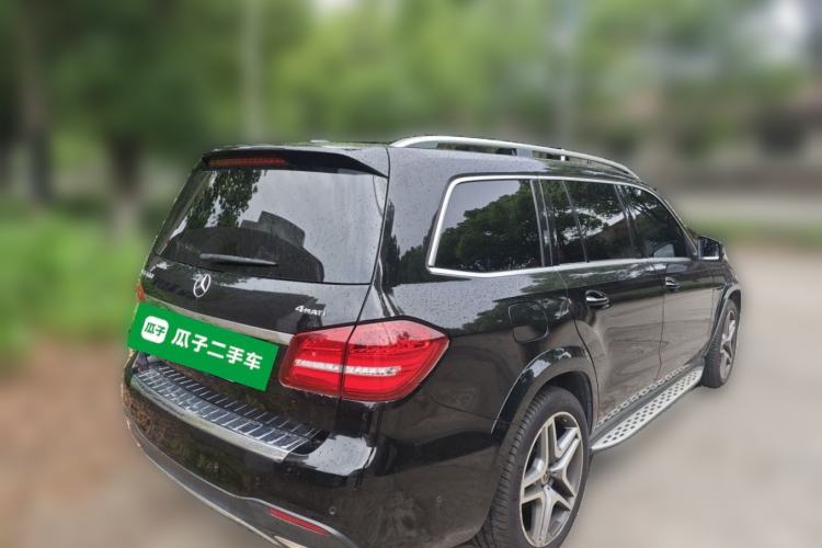 Used Mercedes-Benz GLS 2017 GLS 400 4MATIC Luxury Model Rear Right 45 Deg